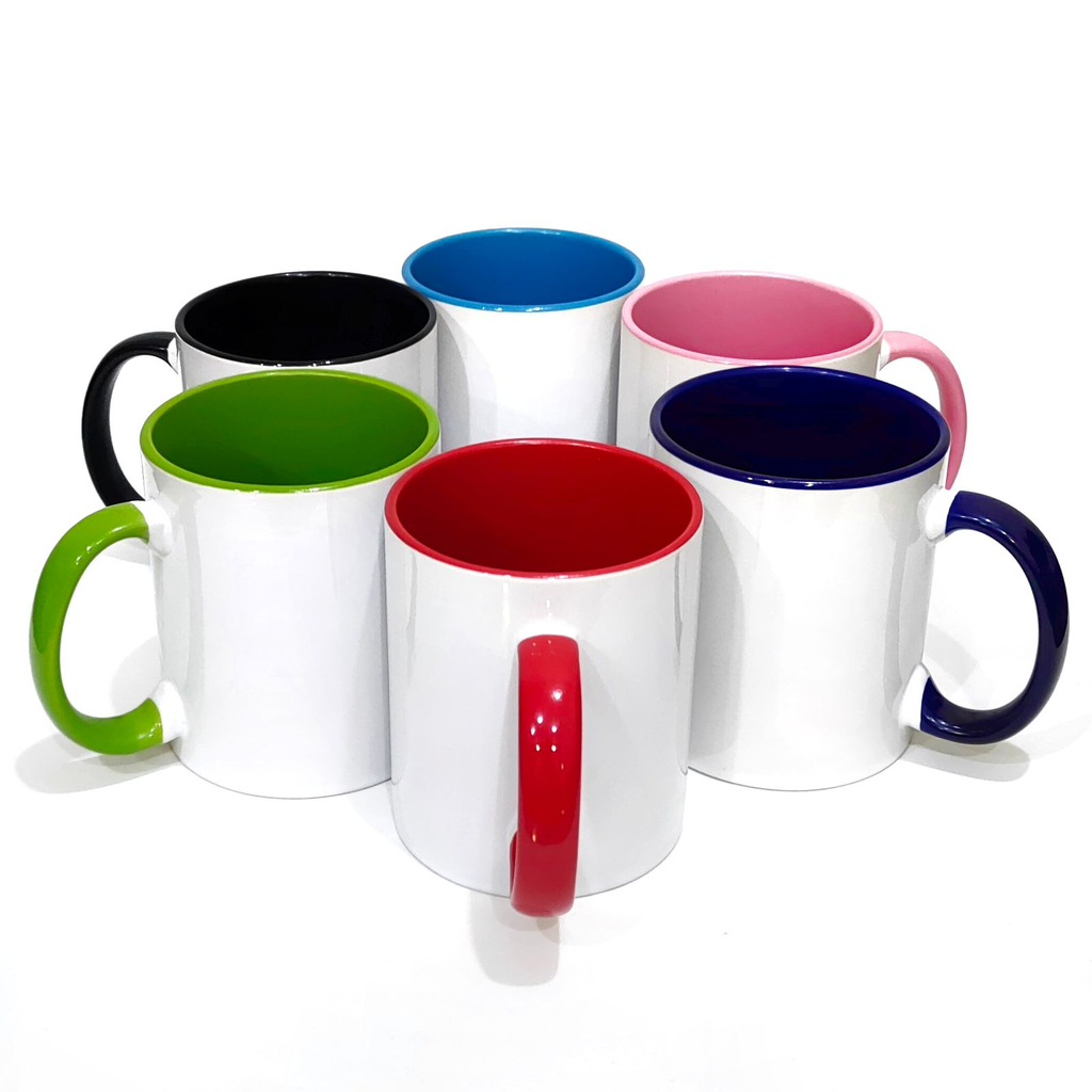 Tazas Cilíndricas Bicolor