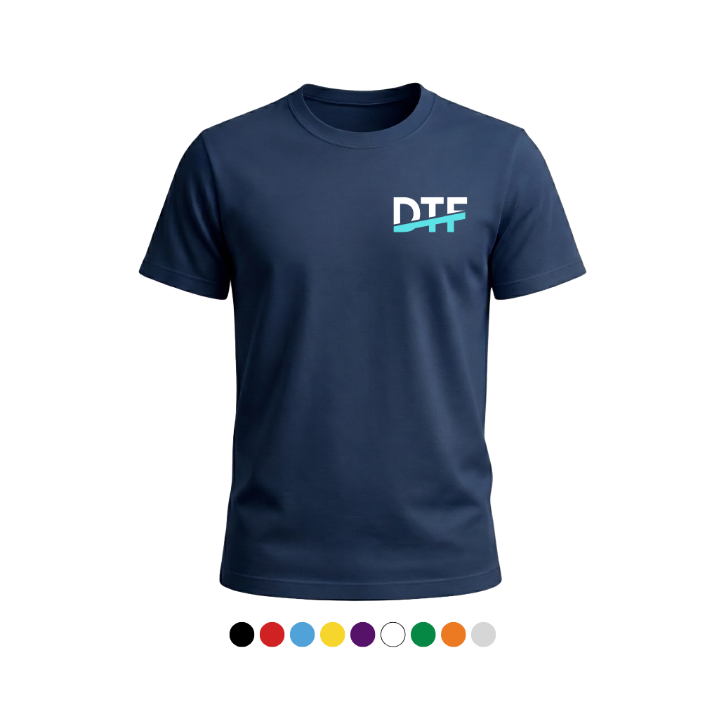 Franelas de Algodon Personalizada Dtf Textil tipo insignia