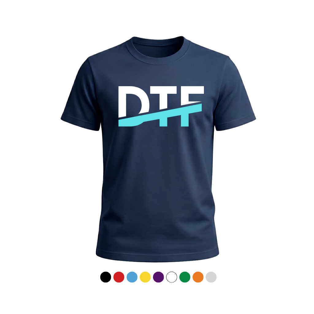 Franelas De Algodon Personalizada Dtf Textil pecho completo